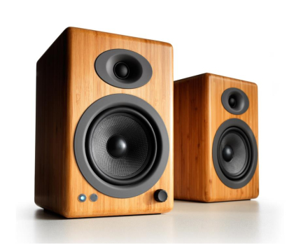 Kolumny stereo Audioengine A5+ BT Bambusowe para
